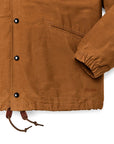 filson dry wax windbreaker harvest tan