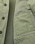 filson field cruiser jacket washed fatigue green