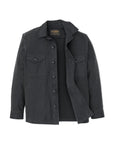 filson field jac shirt washed faded black