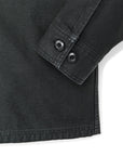 filson field jac shirt washed faded black