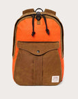 filson journeyman backpack dark tan flame