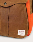 filson journeyman backpack dark tan flame