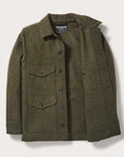 filson mackinaw wool cruiser jacket forest green