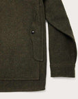 filson mackinaw wool cruiser jacket forest green