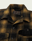 filson mackinaw wool cruiser jacket gold ochre ombre (LAST SIZE LARGE)