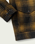 filson mackinaw wool cruiser jacket gold ochre ombre (LAST SIZE LARGE)