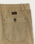 filson oakville canvas shorts slate olive