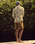 filson oakville canvas shorts slate olive