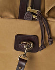 filson rugged twill medium duffle bag tan