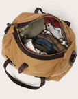 filson rugged twill medium duffle bag tan