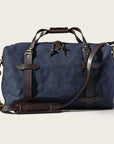 filson rugged twill medium duffle navy