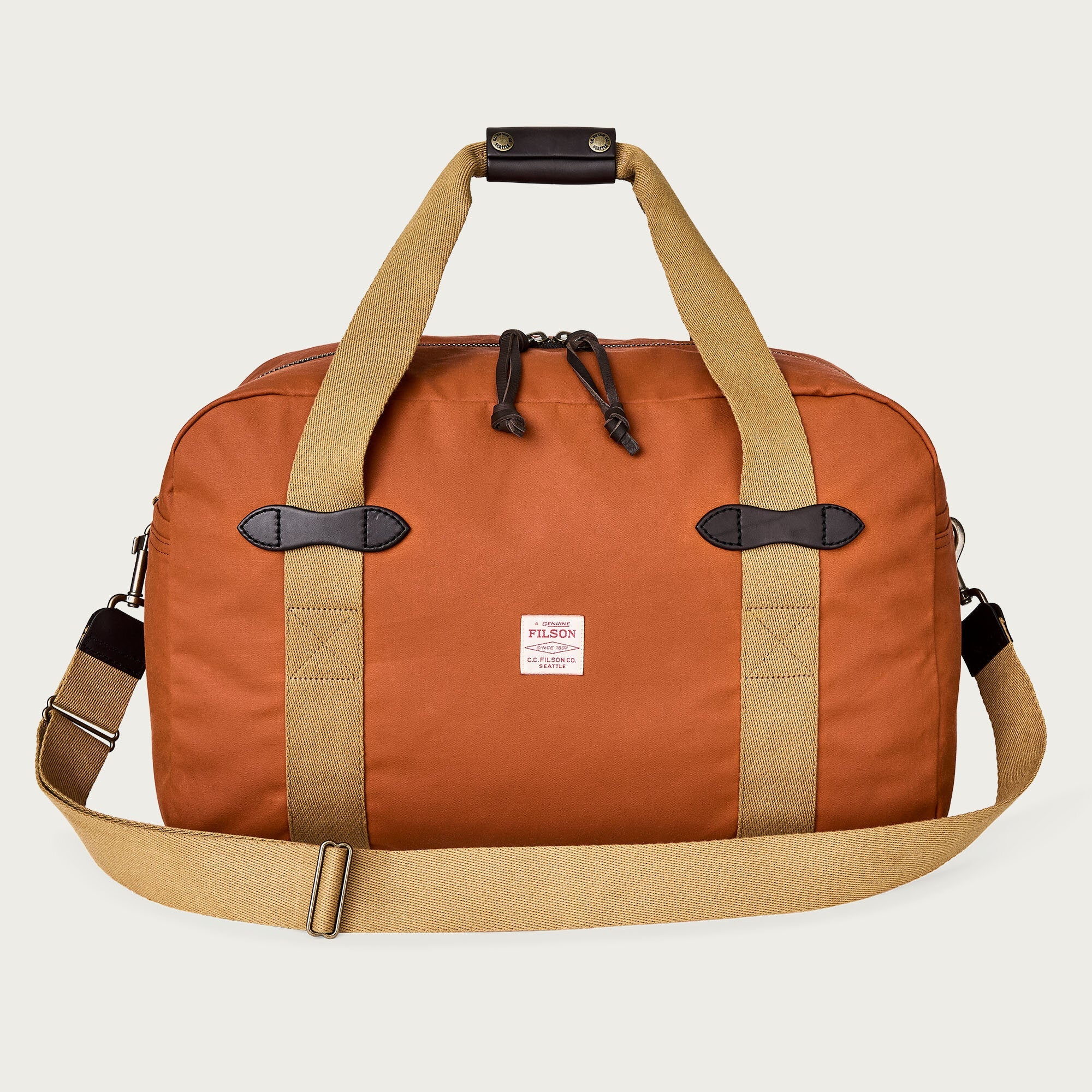 filson tin cloth small duffle bag rust – www.sublime.bz