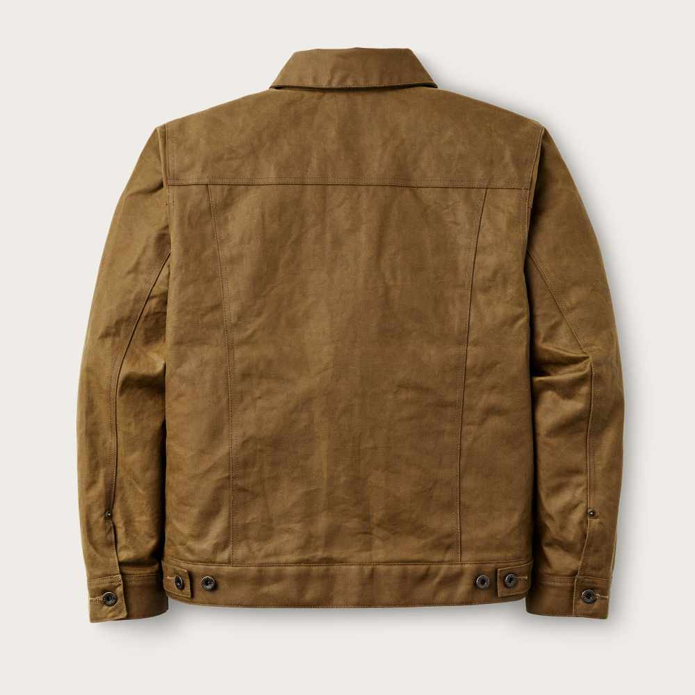 filson tin cloth short lined cruiser jacket dark tan – www.sublime.bz