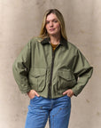 filson womens ranger short work jacket slate olive