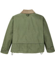 filson womens shelter cloth short work jacket sage olive
