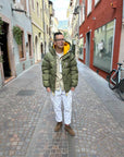 fjallraven expedition down lite jacket m green mustard yellow