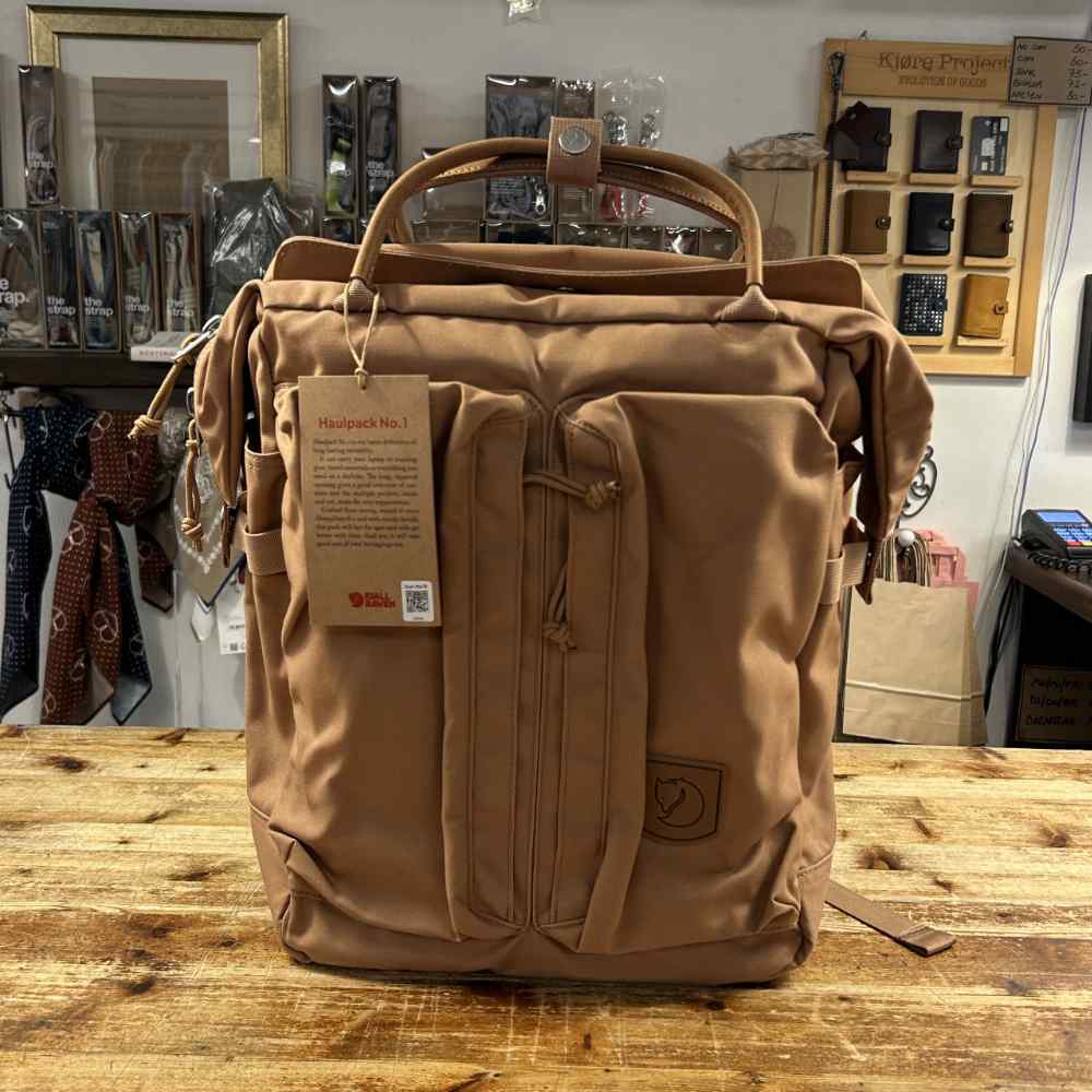 fjallraven haulpack no1 khaki dust – www.sublime.bz