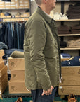 fjallraven ovik down shirt jacket laurel green