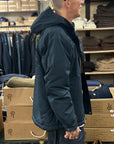 fjallraven vardag g1000 pile jacket dark navy