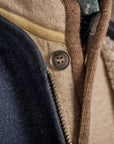 fleurs de bagne le gilet discipline denim 13oz