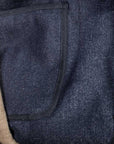 fleurs de bagne le gilet discipline denim 13oz