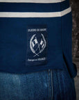 fleurs de bagne la mariniere toulon short sleeves navy natural