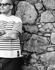 fleurs de bagne la mariniere toulon short sleeves natural navy