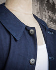 fleurs de bagne la veste le nervi hbt indigo (LAST SIZE SMALL)