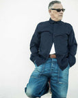 fleurs de bagne the denim cargo selvedge heavy used