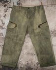 fleurs de bagne le pantalon de combat ripstop kaki