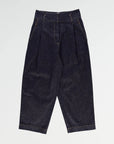 girls of dust british worker pants regenerate denim blue