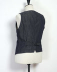 hansen daniel classic waistcoat navy dobby