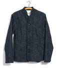 hansen erling refined work jacket denim blue