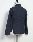 hansen erling refined work jacket denim blue