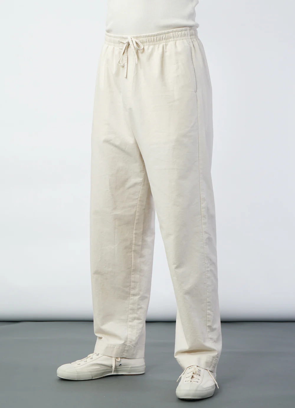 hansen jack casual drawstring trousers off white (LAST SIZE XLARGE