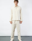 hansen jack casual drawstring trousers off white (LAST SIZE XLARGE)