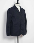 hansen josef 5 button workwear blazer dark navy