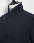 hansen josef 5 button workwear blazer dark navy