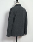 hansen josef easy four button blazer broken grey