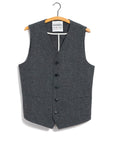 hansen knud casual waistcoat broken grey