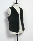 hansen knud workwear waistcoat olive taupe