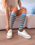 heritage 9.1 vintage 1980 long socks new olive azure