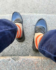 heritage 9.1 vintage 1980 socks new sand dark orange