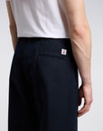 edwin wide trouser navy unwashed