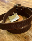jean dessel 30/4 yerington leather belt brown