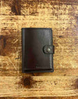 kjore project iclutch calf wallet brown coins