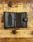 kjore project iclutch calf wallet brown coins