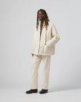 girls of dust edo jacket quilted cotton ecru