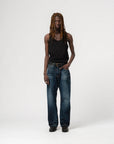 eat dust fit 36 el heavy selvedge denim inigo worn out