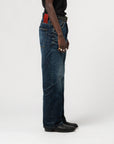 eat dust fit 36 el heavy selvedge denim inigo worn out
